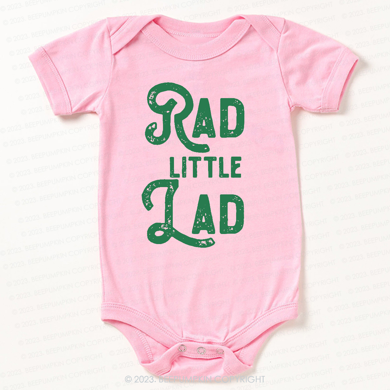 Rad little Lad St.Patricks Day Bodysuit For Baby