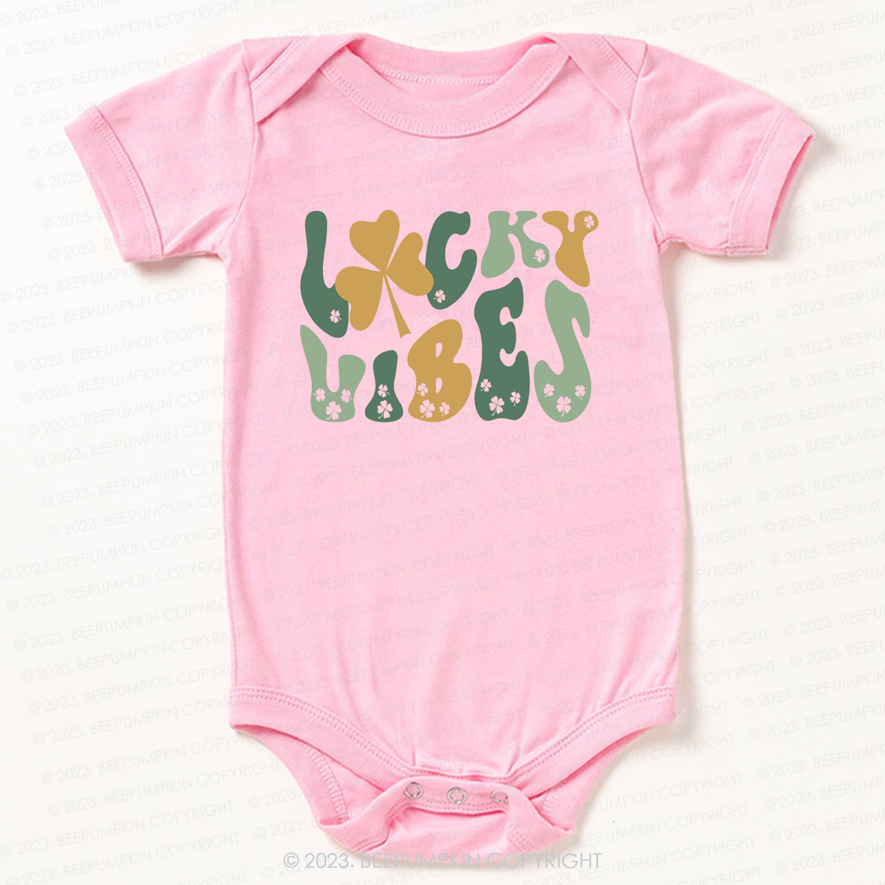 Lucky Vibes Easter Bodysuit For Baby