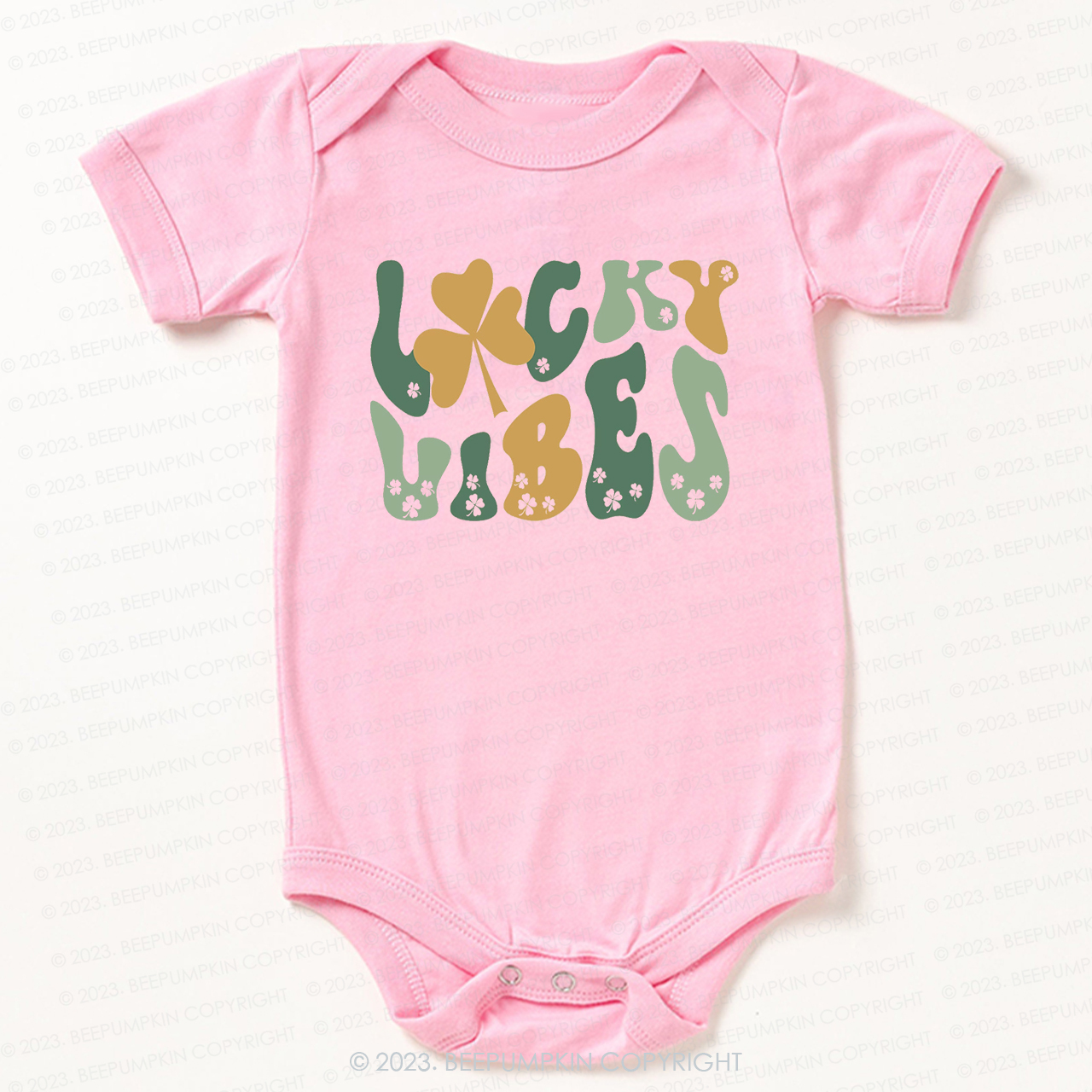 Lucky Vibes Easter Bodysuit For Baby