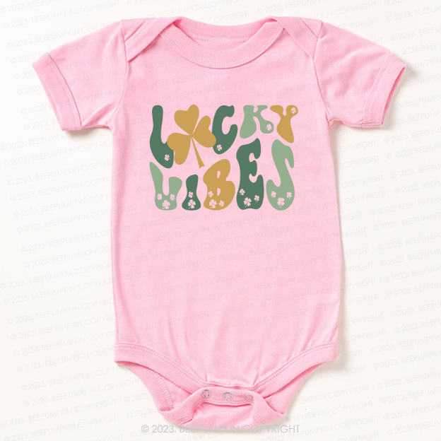 Lucky Vibes Easter Bodysuit For Baby