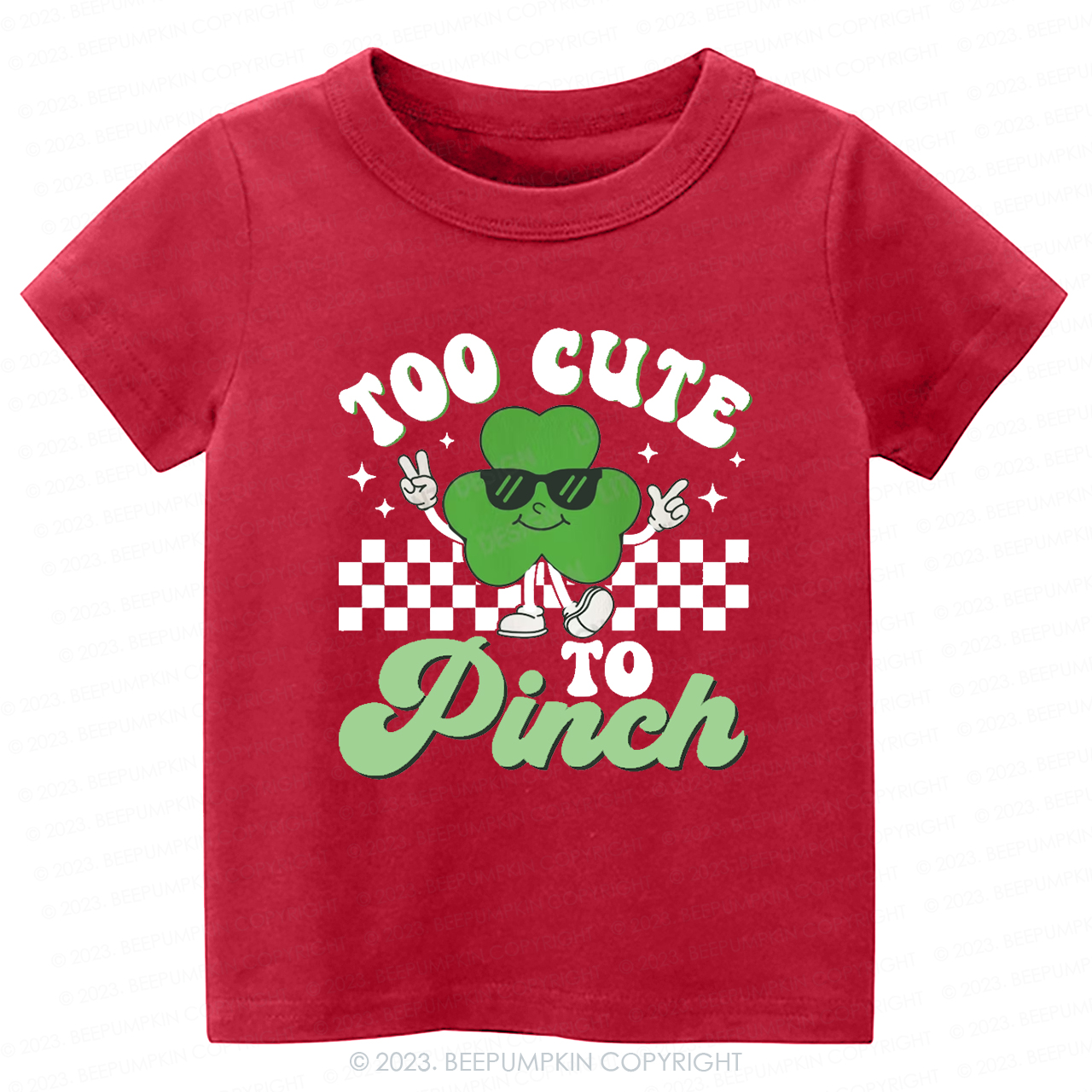 Too Cute To Pinch St.Patricks Day-Toddler&Kids Tees