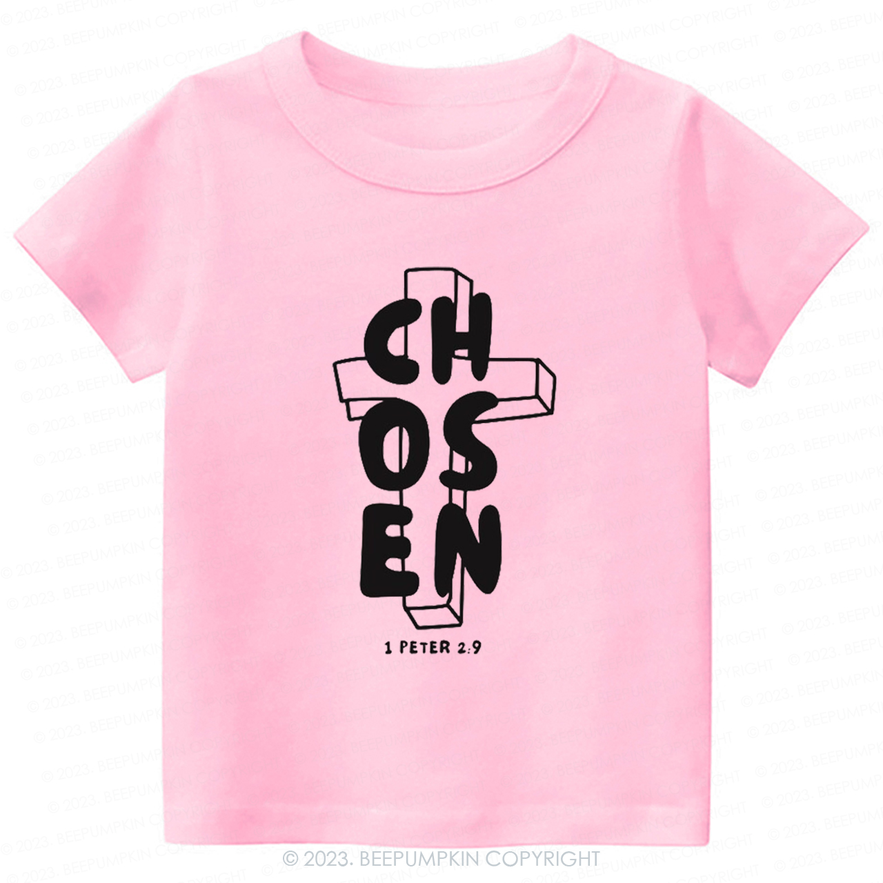 Chosen 1 Peter 2:9 Christian Easter-Toddler Tees