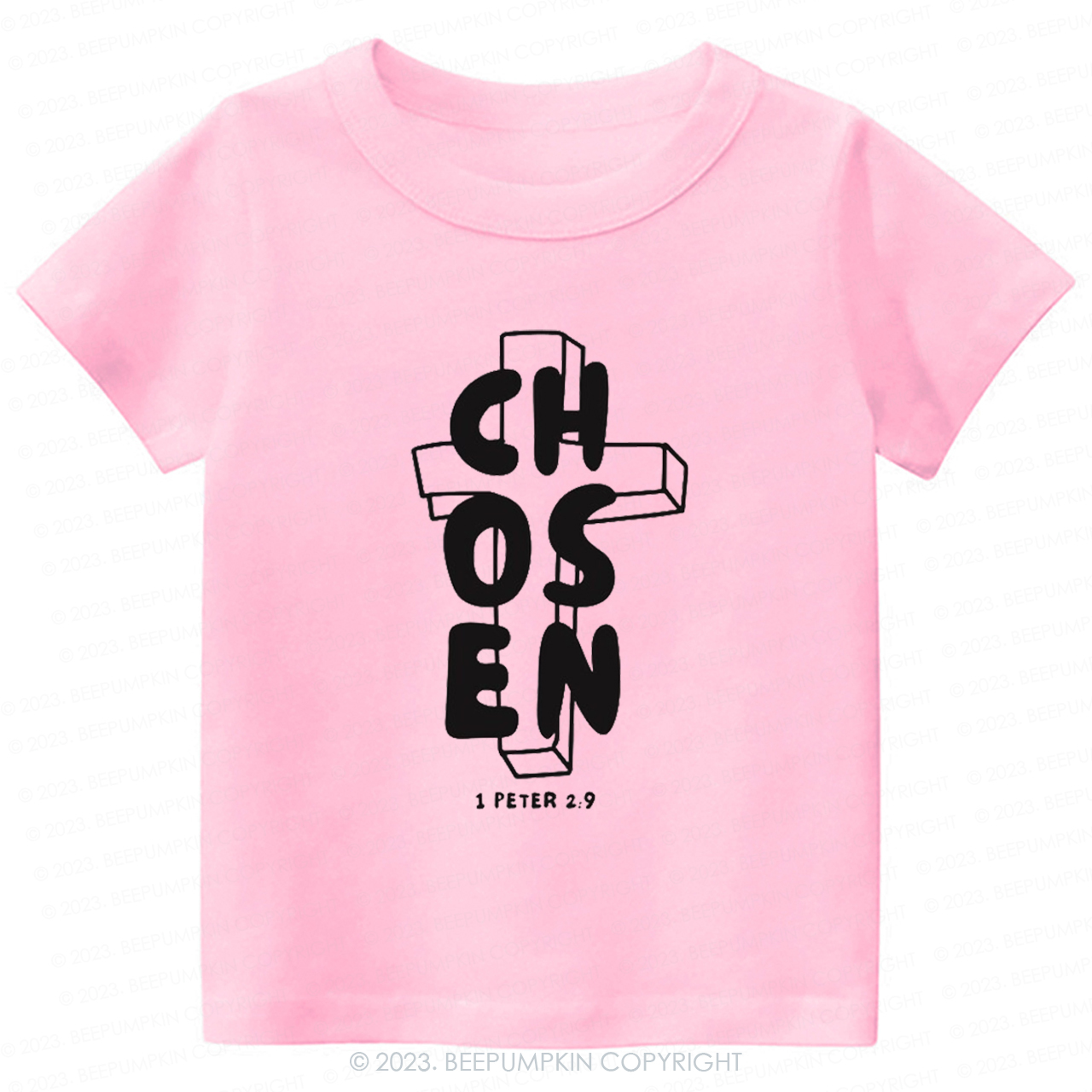 Chosen 1 Peter 2:9 Christian Easter-Toddler Tees