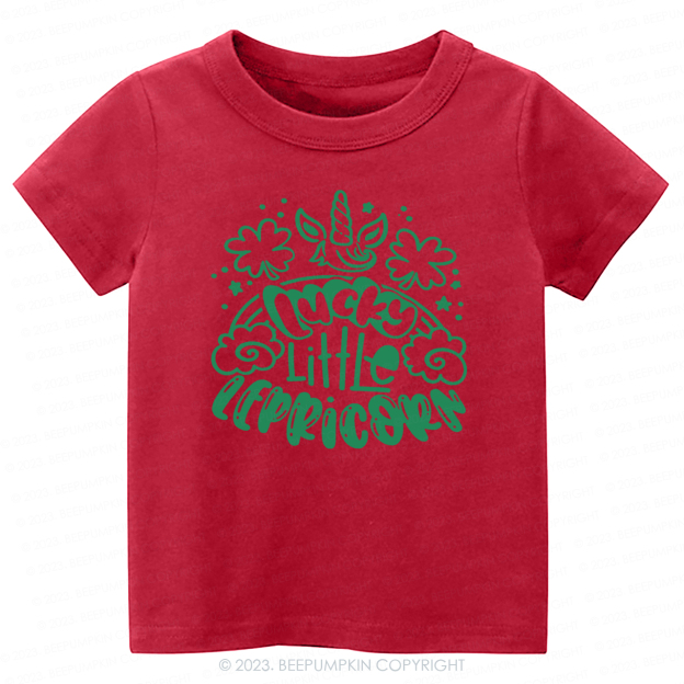 Lucky Little Lepricorn St.Patricks Day -Toddler Tees