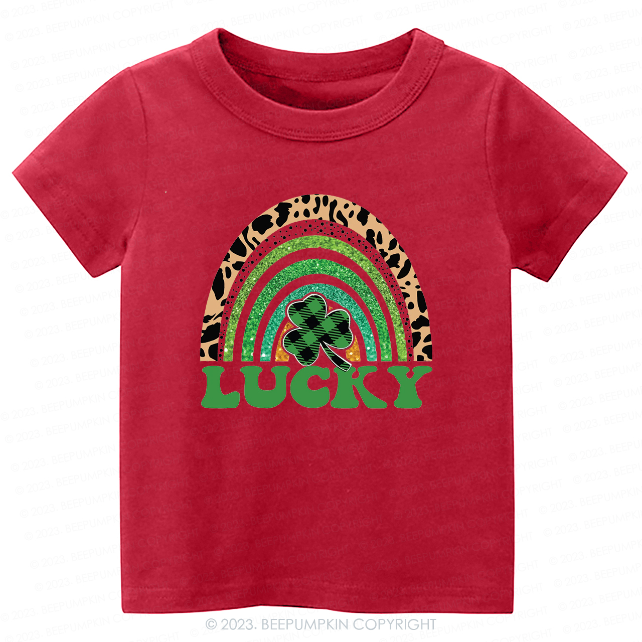 Lucky Rainbow St.Patricks Day -Toddler Tees