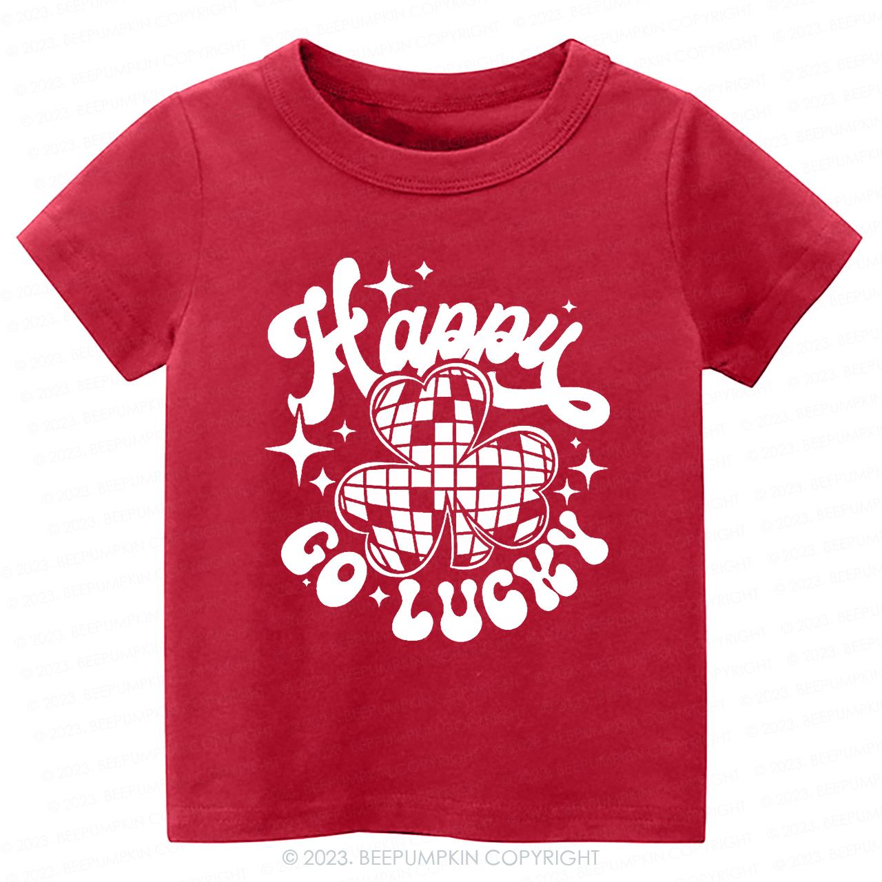 Happy Go Lucky St.Patricks Day -Toddler Tees