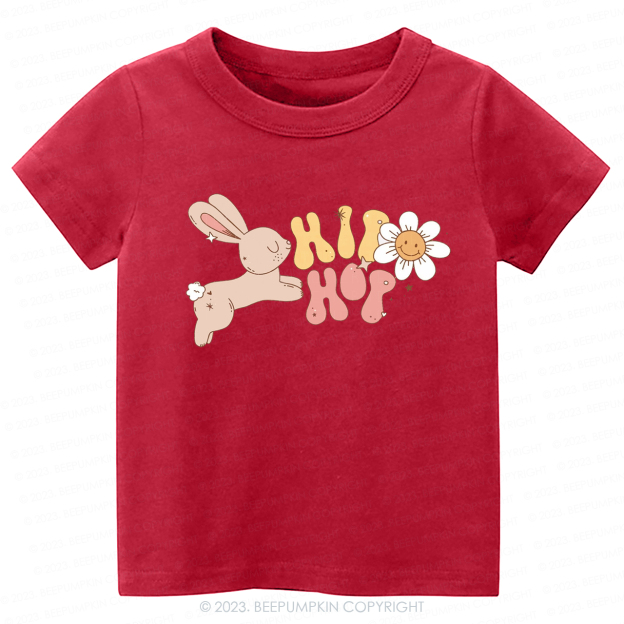 Groovy Easter Hip Hop Bunny -Toddler Tees