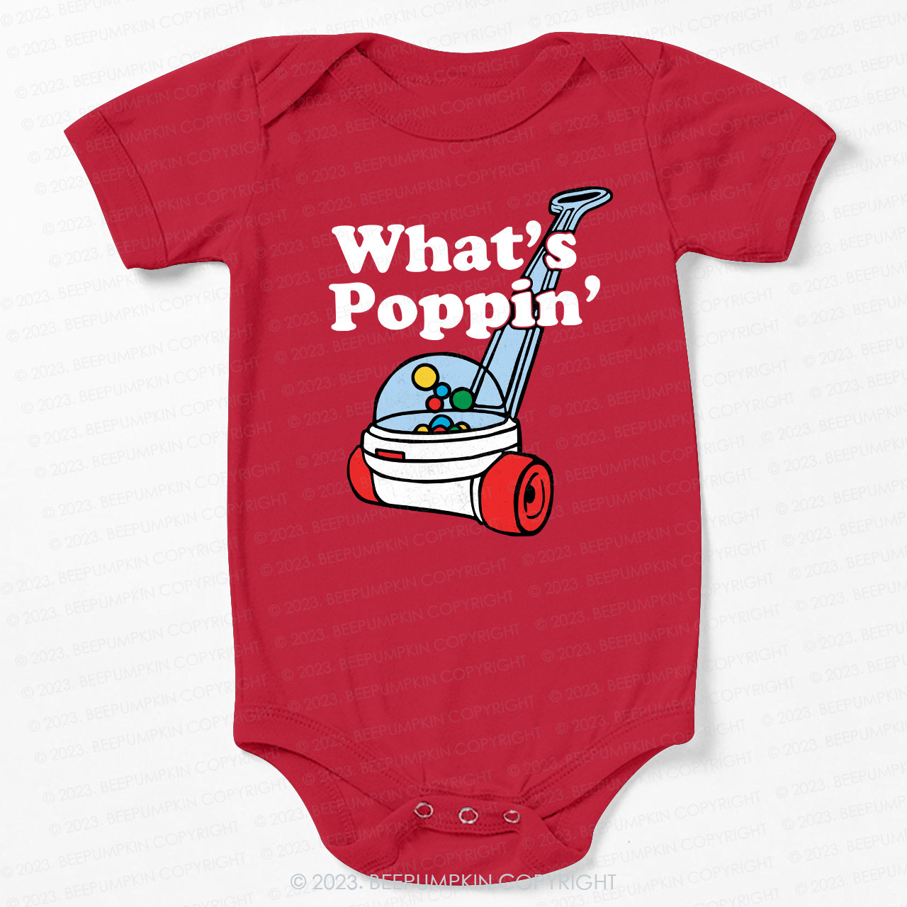What's Poppin' Bodysuit For Baby