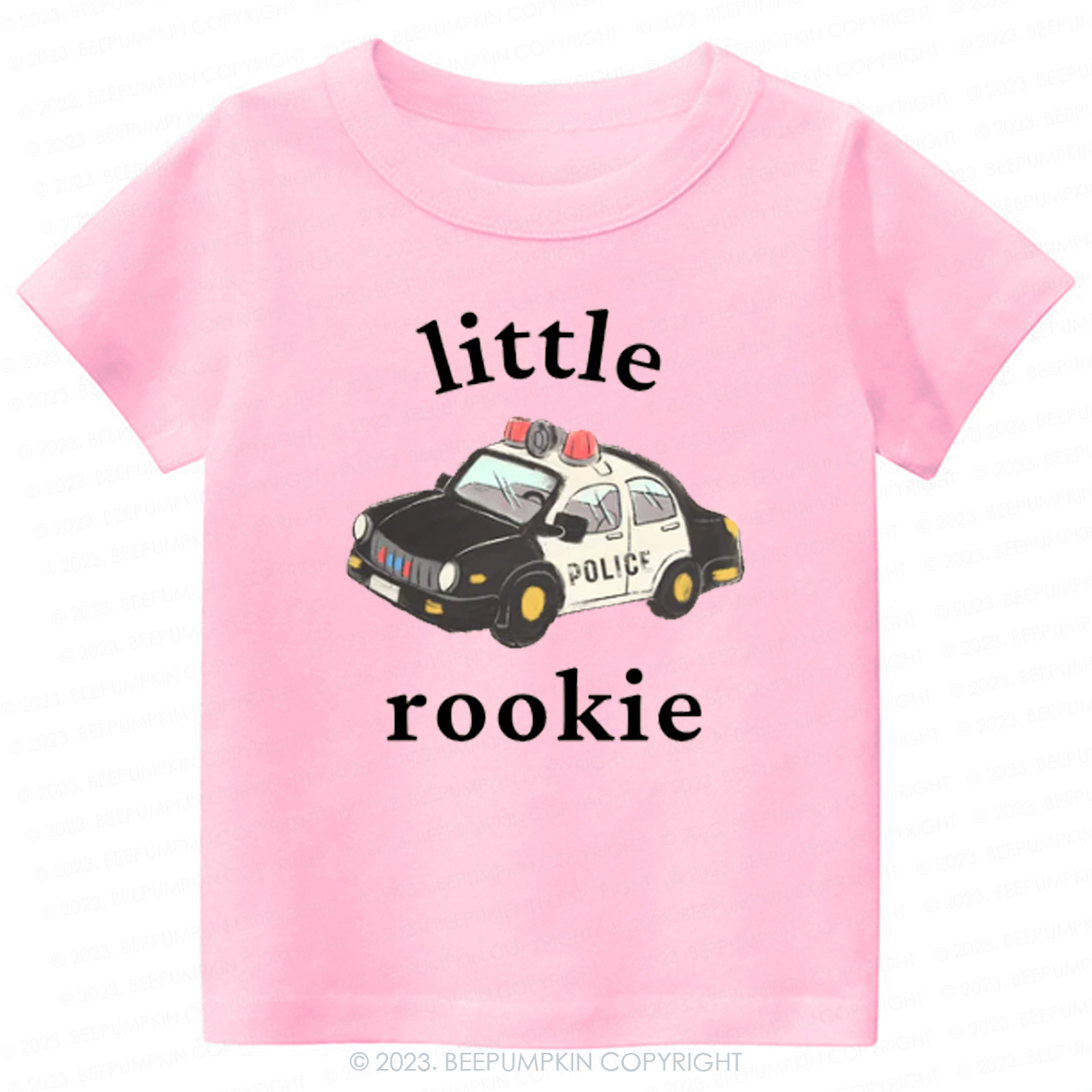 Little Rookie Police Car -Toddler Tees