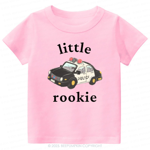 Little Rookie Police Car -Toddler Tees