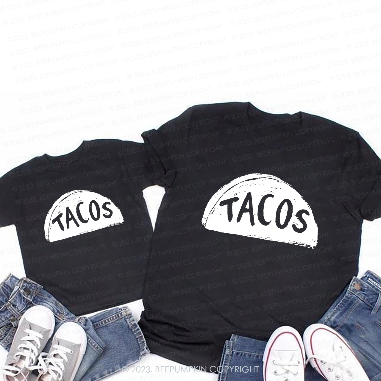 Taco Tuesday Mommy And Me Matching T-Shirts
