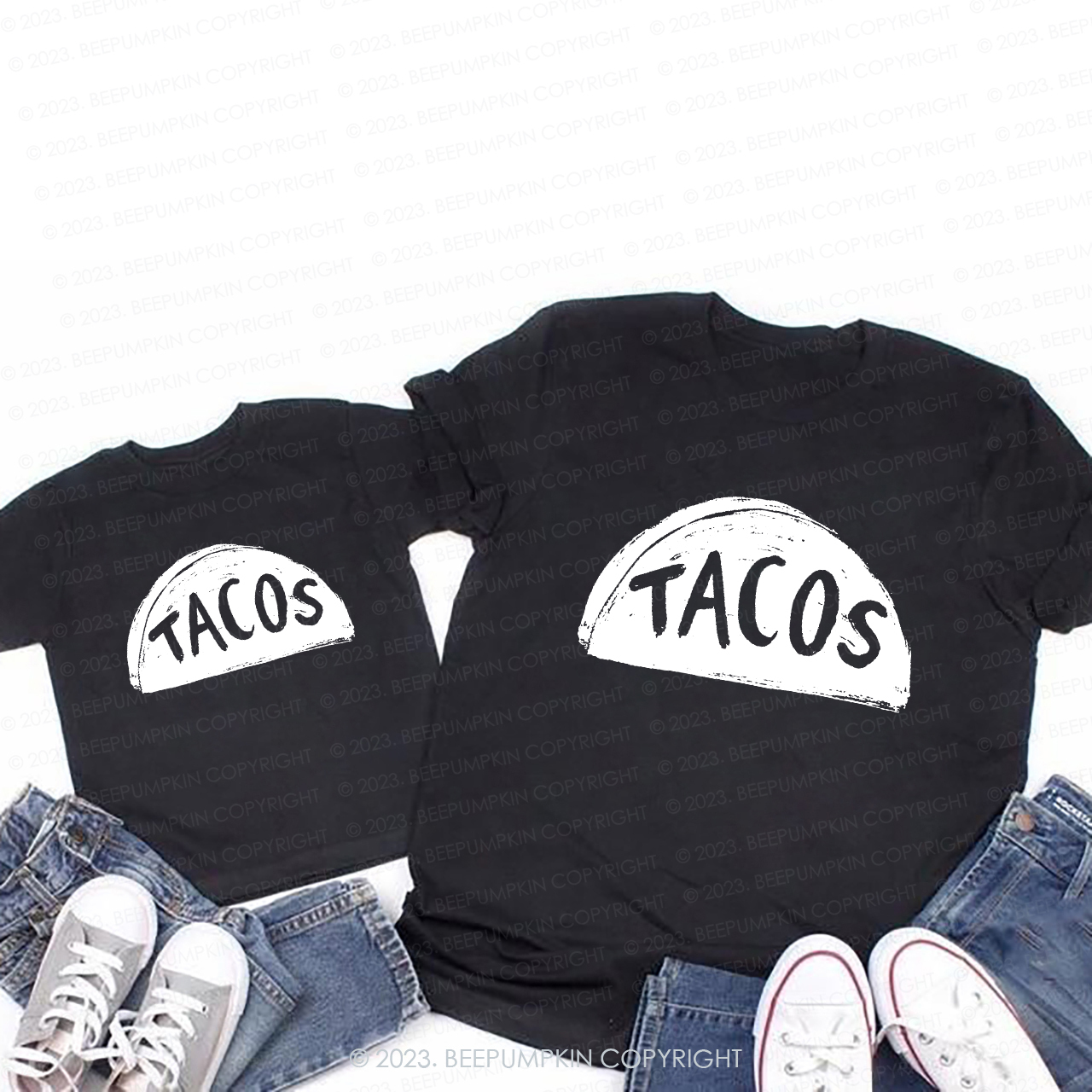 Taco Tuesday Mommy And Me Matching T-Shirts