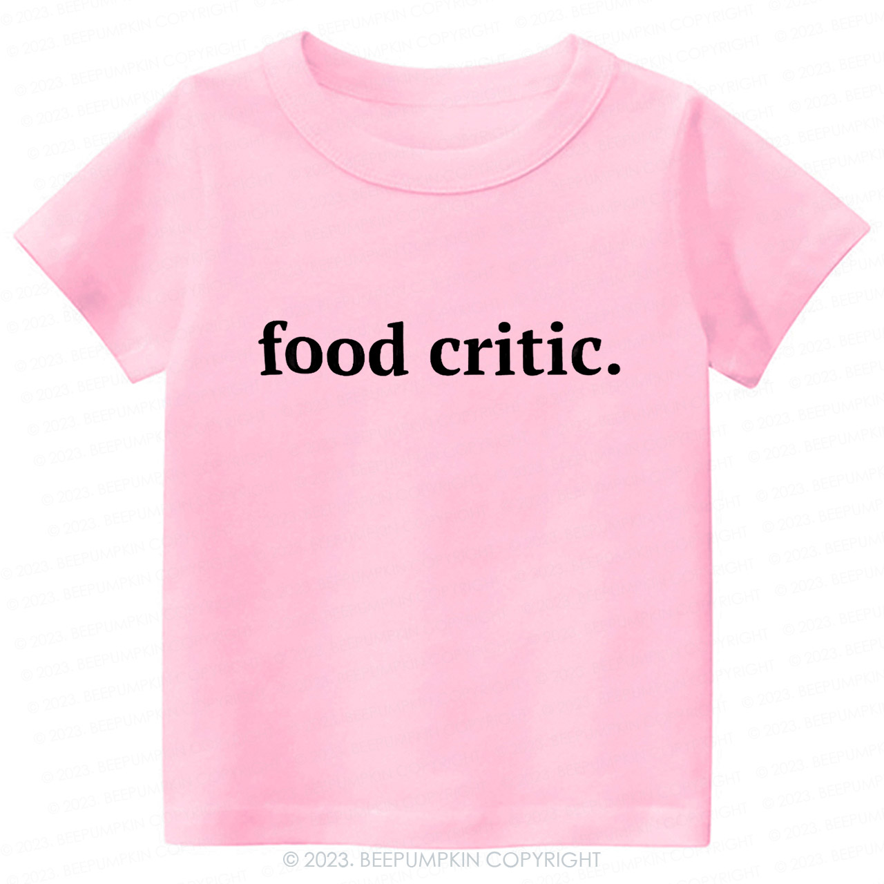 Food Critic -Toddler&Kids Tees