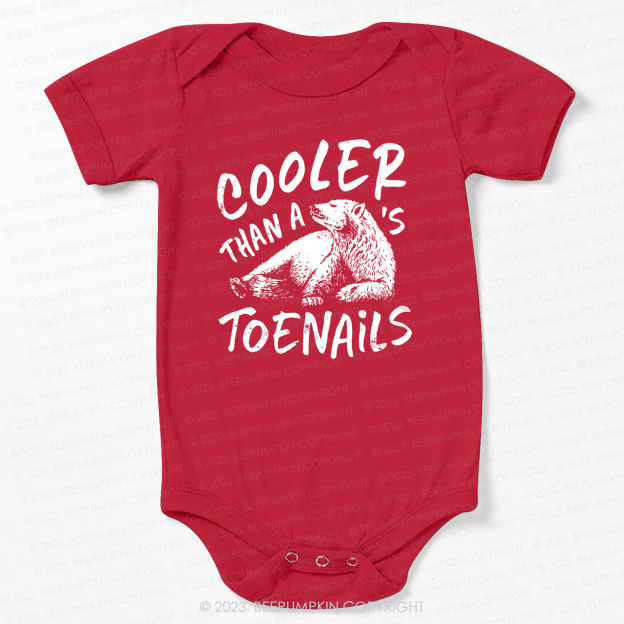 Polar Bear's Toenails Bodysuit For Baby