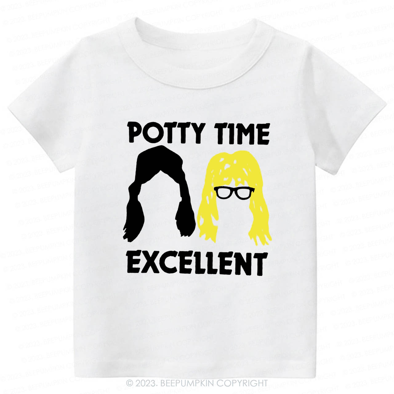 Potty Time Excellent Funny Kids Shirt