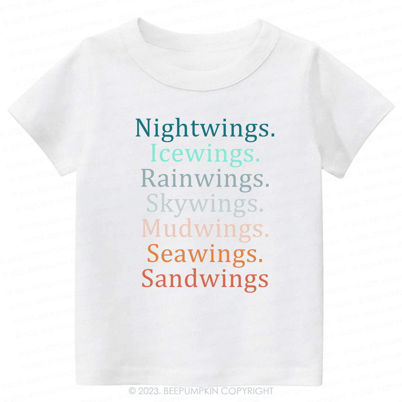 Wings Fan Dragon Books Lover Kids Shirt