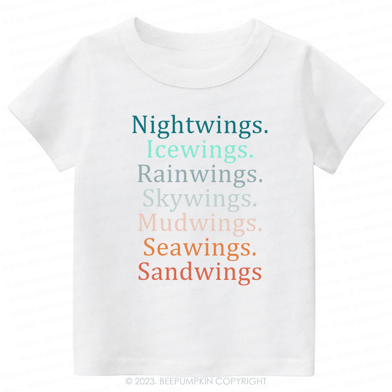 Wings Fan Dragon Books Lover Kids Shirt