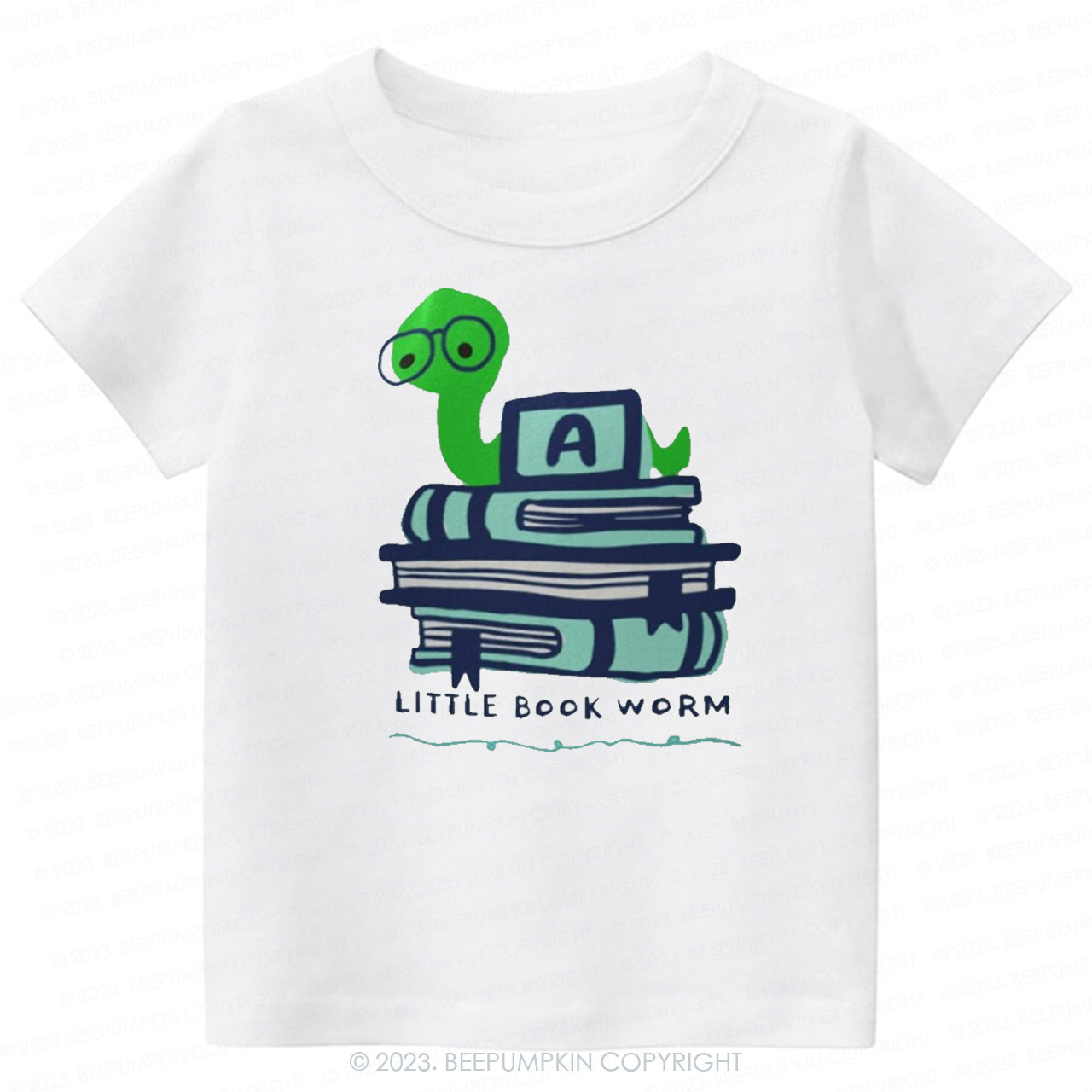 Little Book Worm Kids Shirt