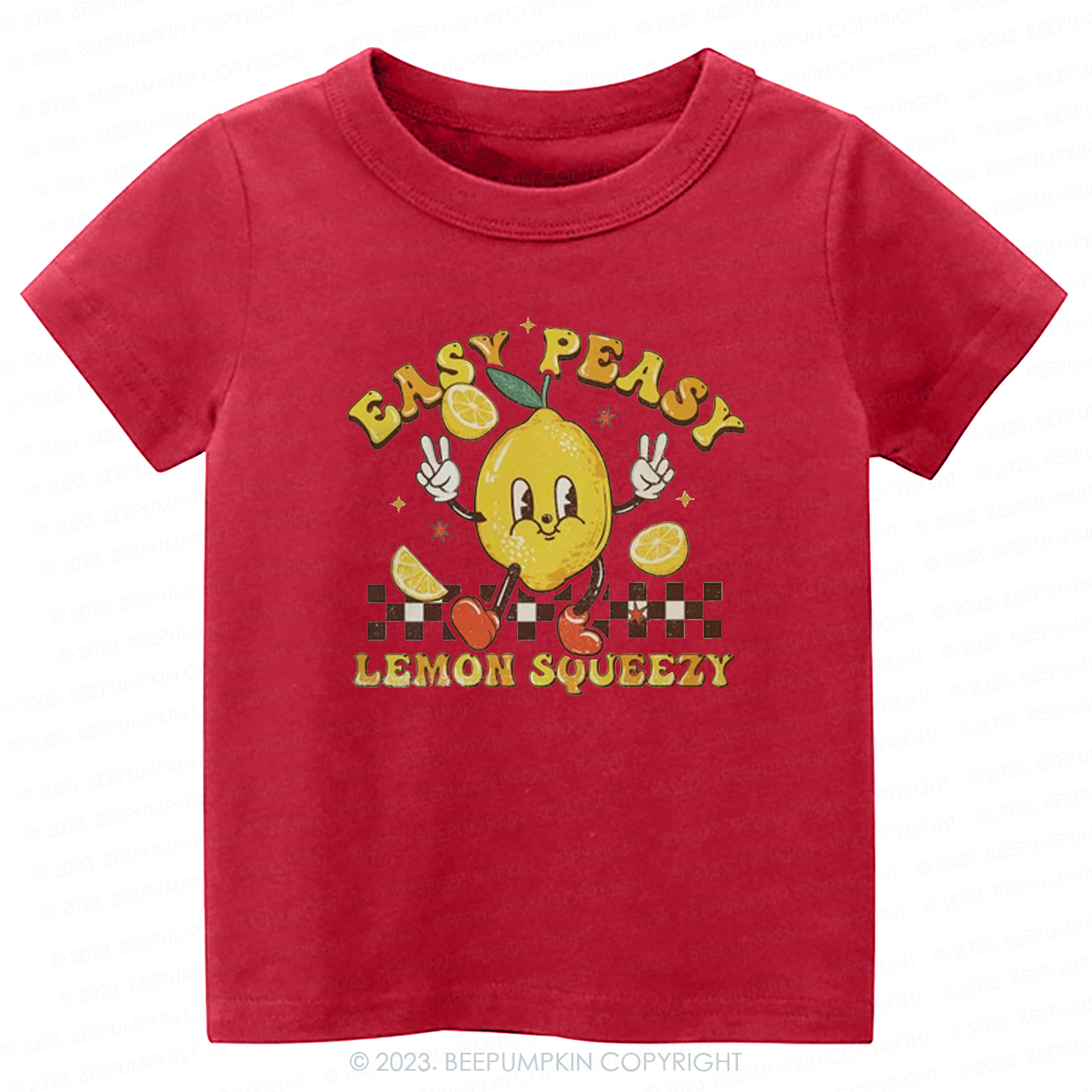 Easy Peasy Lemon Squeezy Kids Shirt