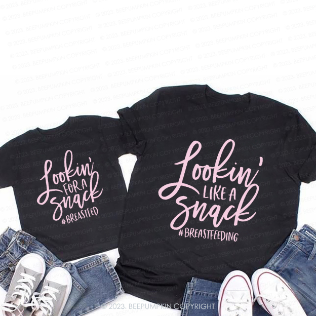 Looking Like A Snack T-Shirts For Mom&Me