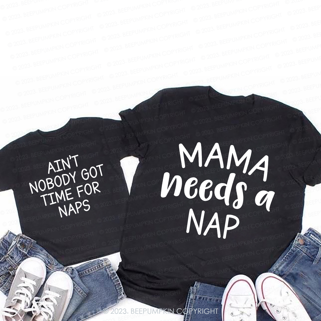 Mom Need A Nap T-Shirts For Mom&Me