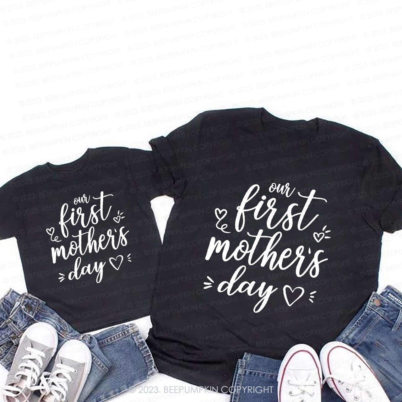 Our First Mother's Day T-Shirts For Mom&Me