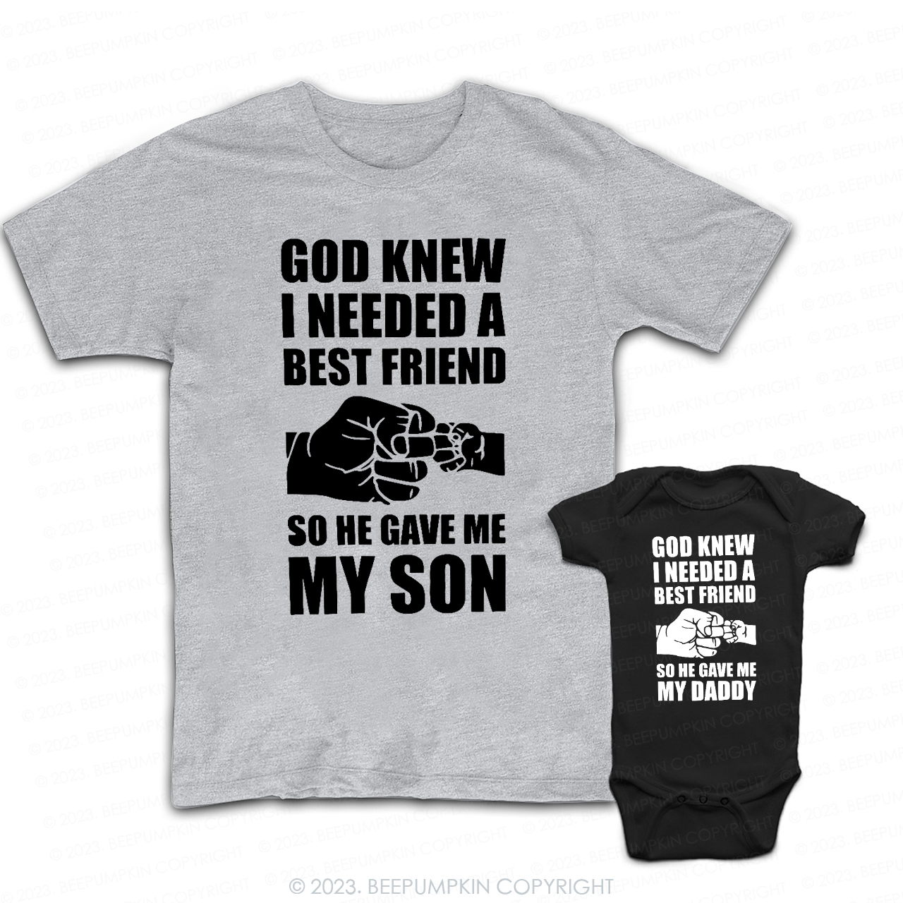 Father Son Best Friend Dad & Me Matching T-Shirts