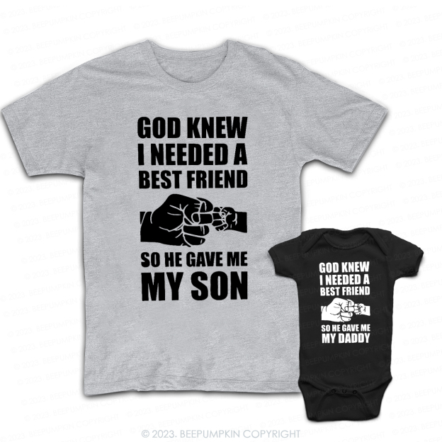 Father Son Best Friend Dad & Me Matching T-Shirts
