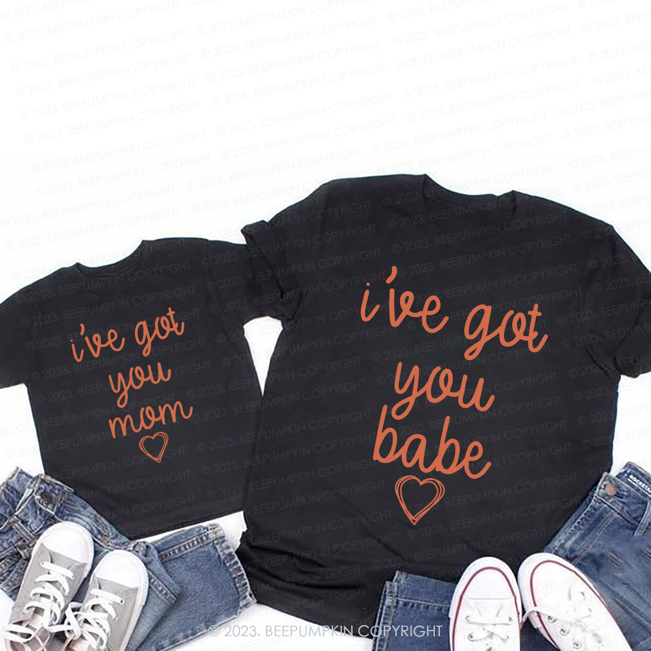 I’Ve Got You T-Shirts For Mom&Me