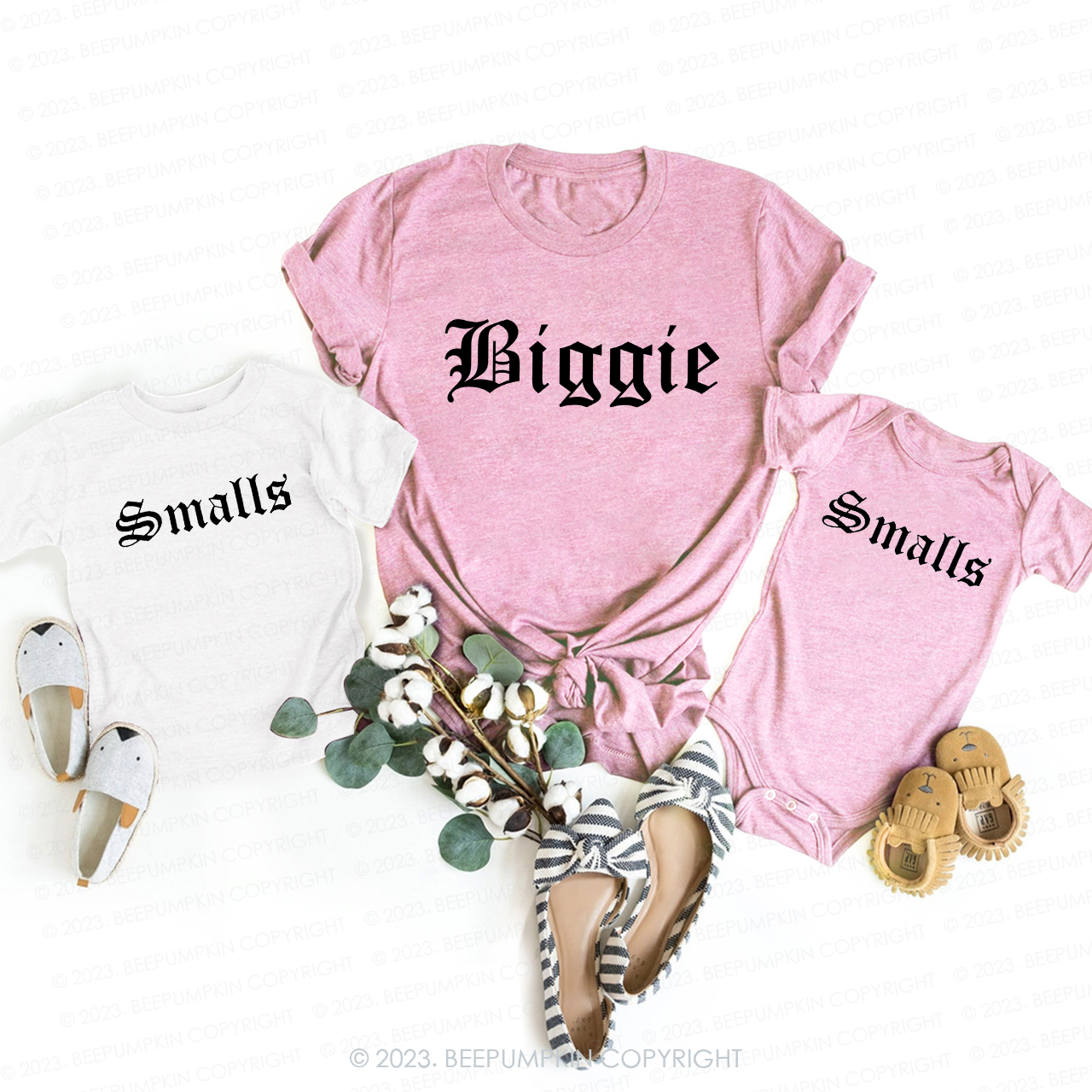 Biggie Smalls T-Shirts For Mom&Me