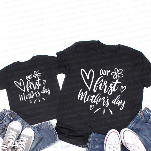 Our First Mother's Day T-Shirts For Mom&Me