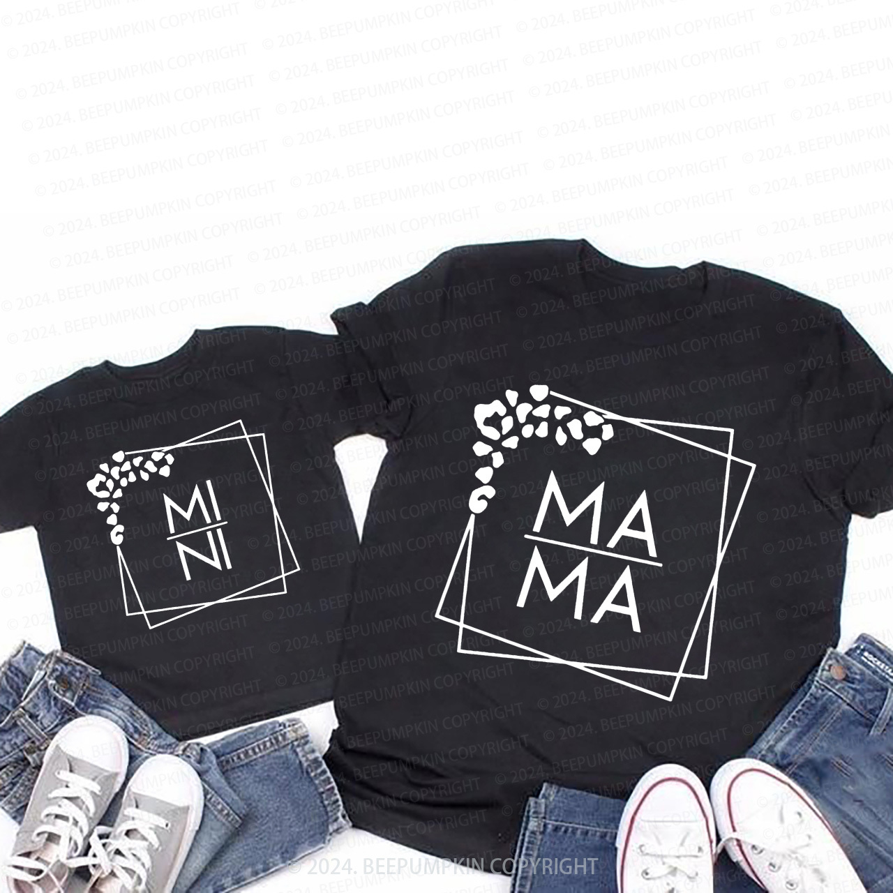 Mama Mini Mother's Day Gift T-Shirts For Mom&Me