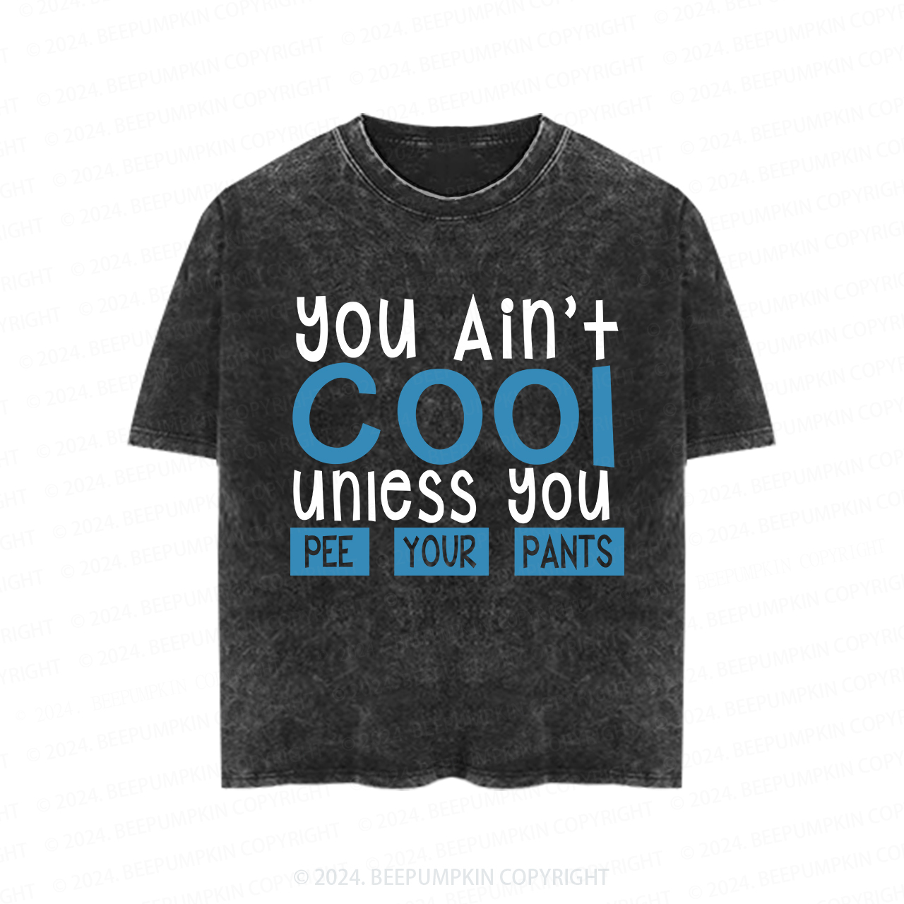 Custom Initial Back To School Toddler&Kids Washed Tees     Sale-Beepumpkin™
