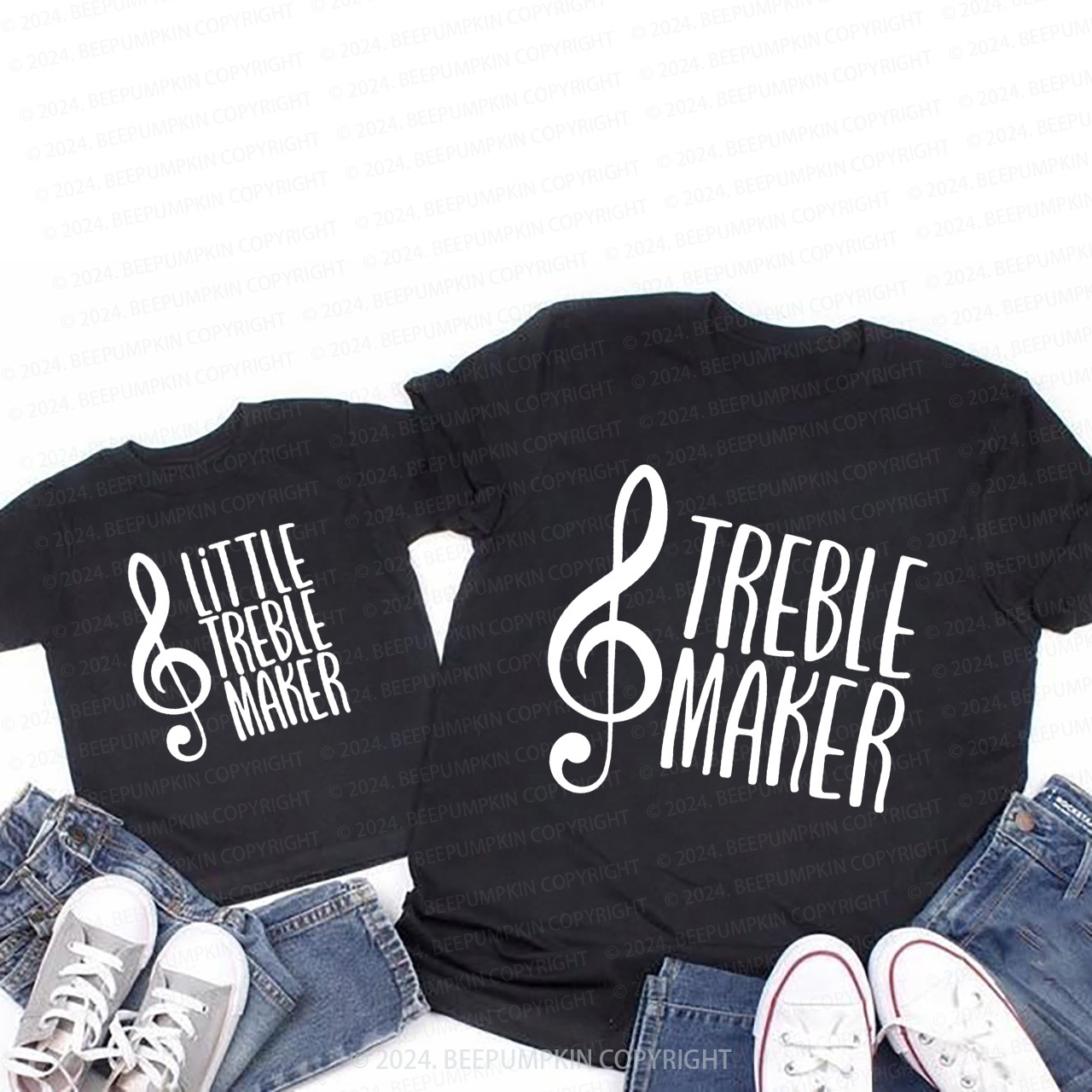 Treble Maker T-Shirts For Mom&Me