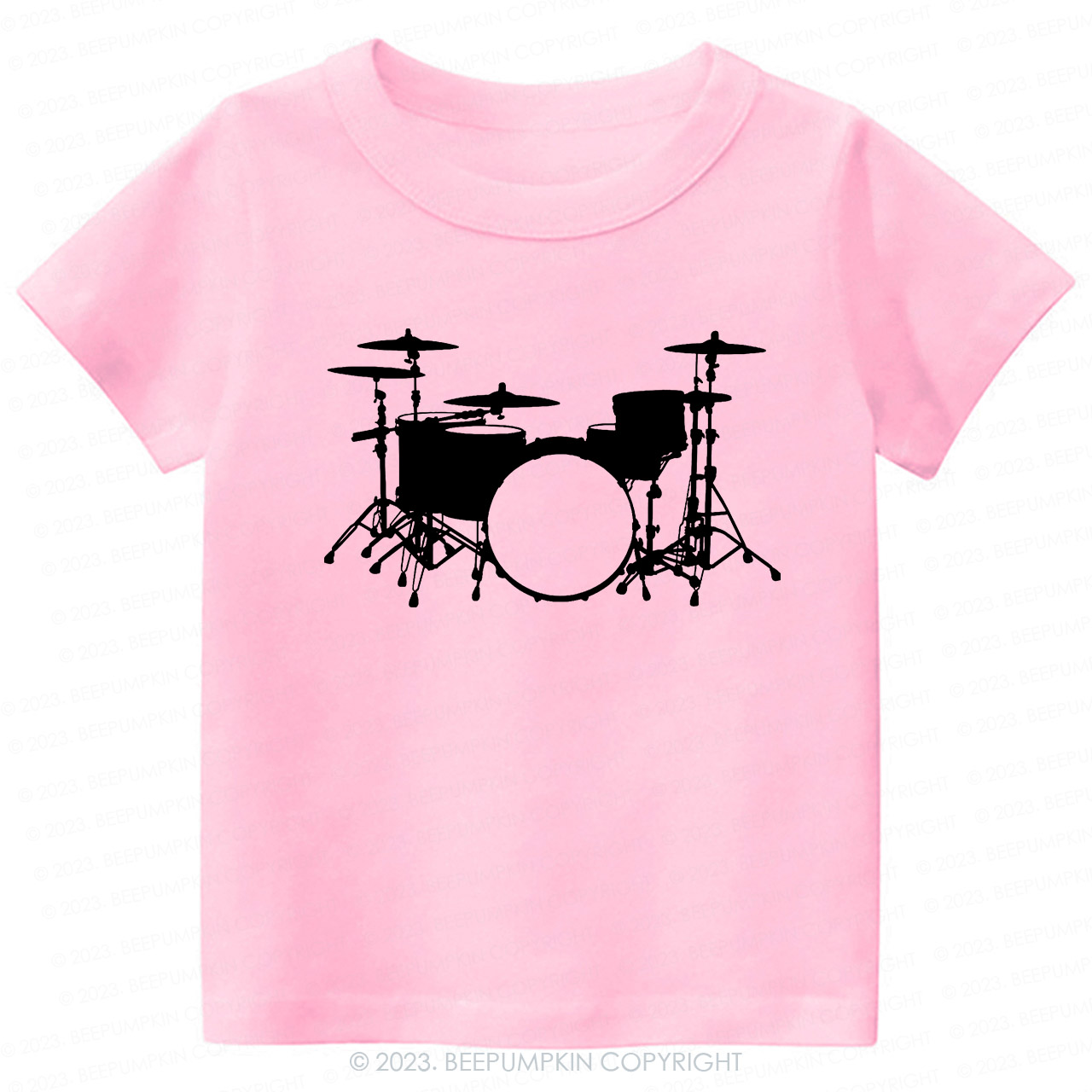 Drumset Music Kids Shirt