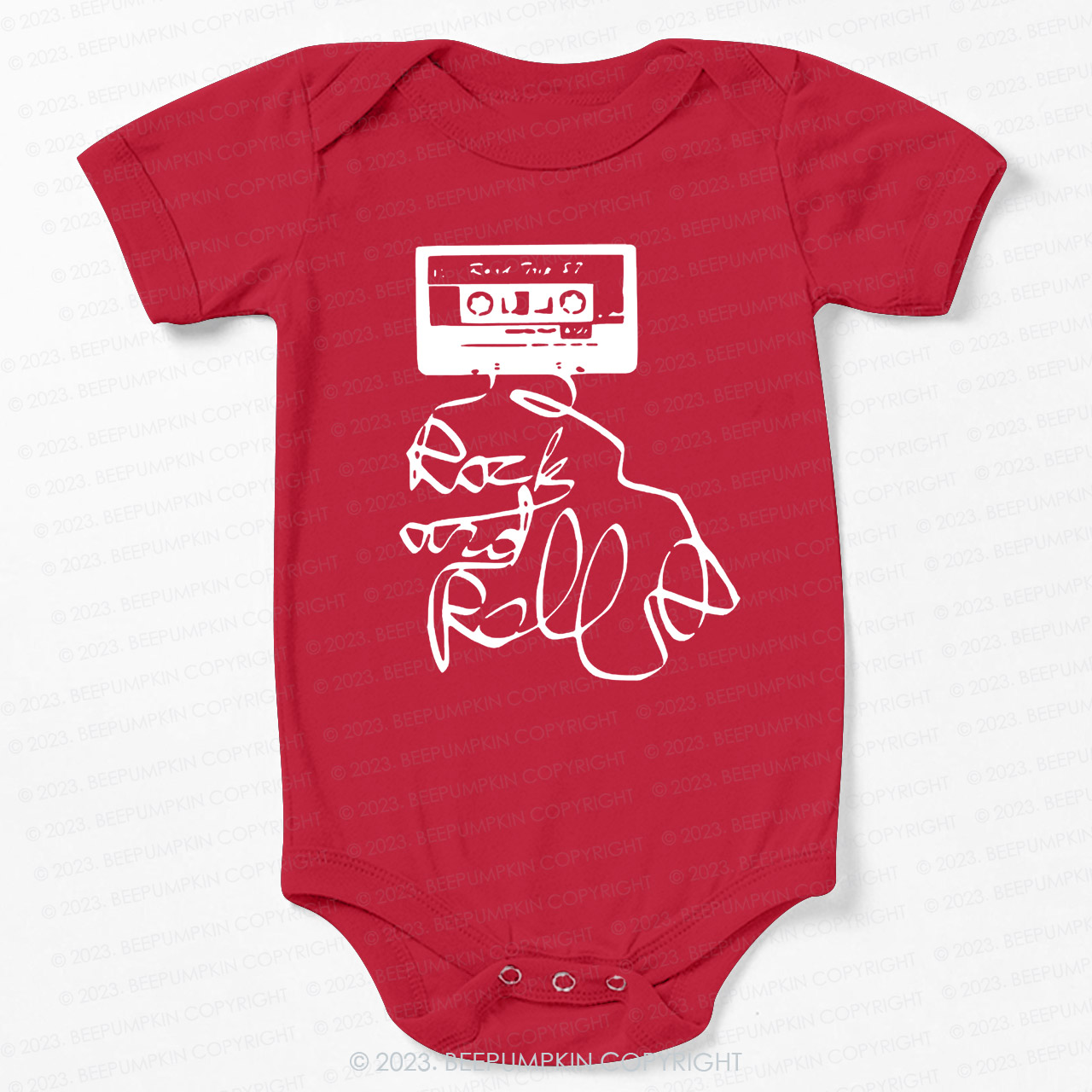Cassette Tape Bodysuit For Baby