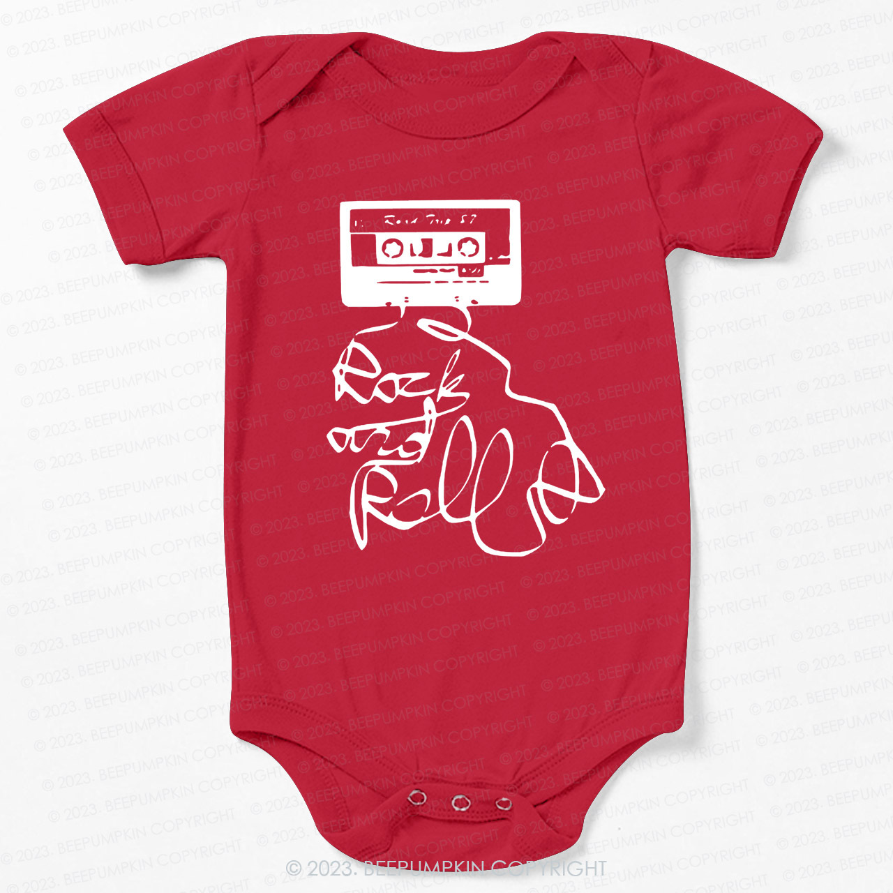 Cassette Tape Bodysuit For Baby