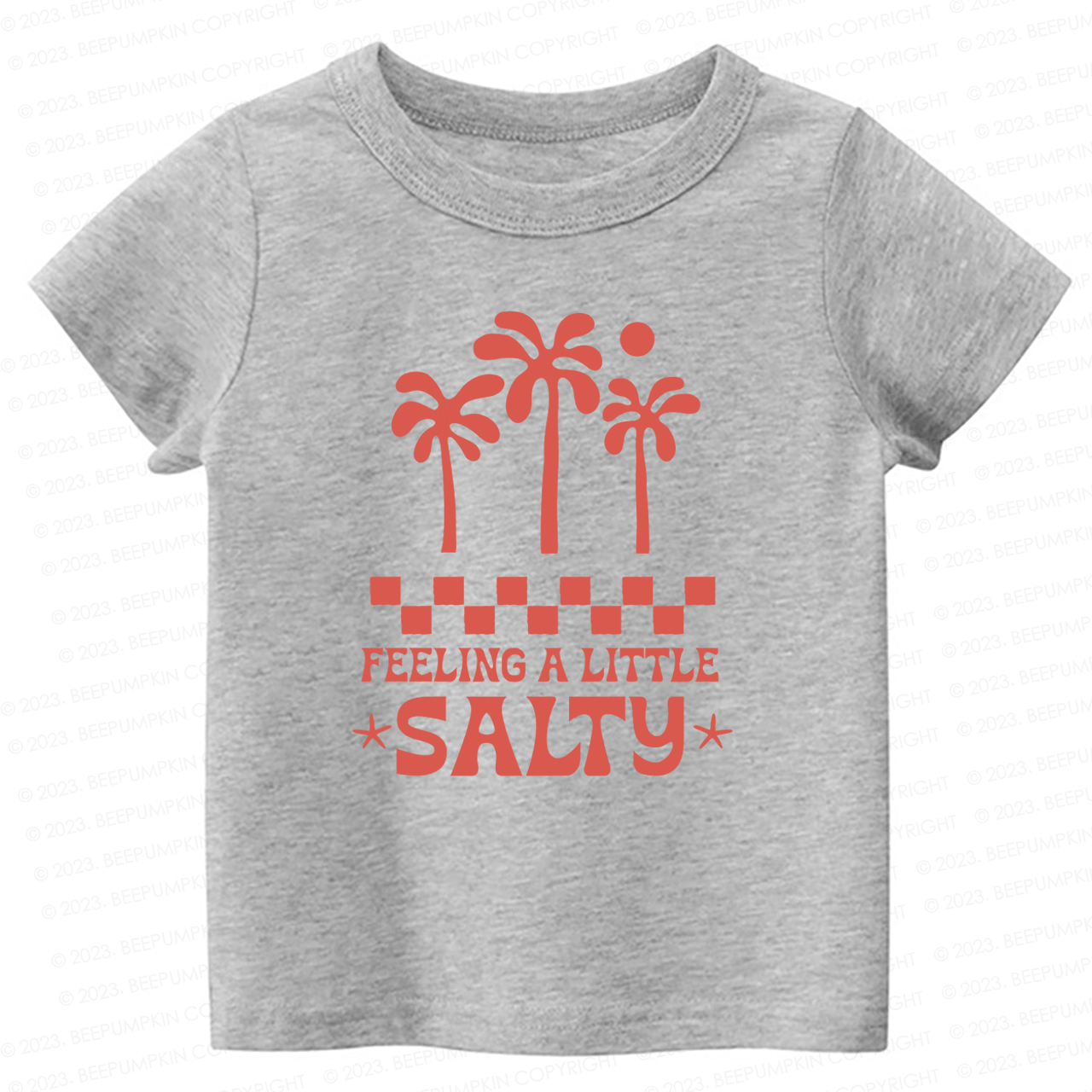  Feeling A Little Salty Kids Shirt