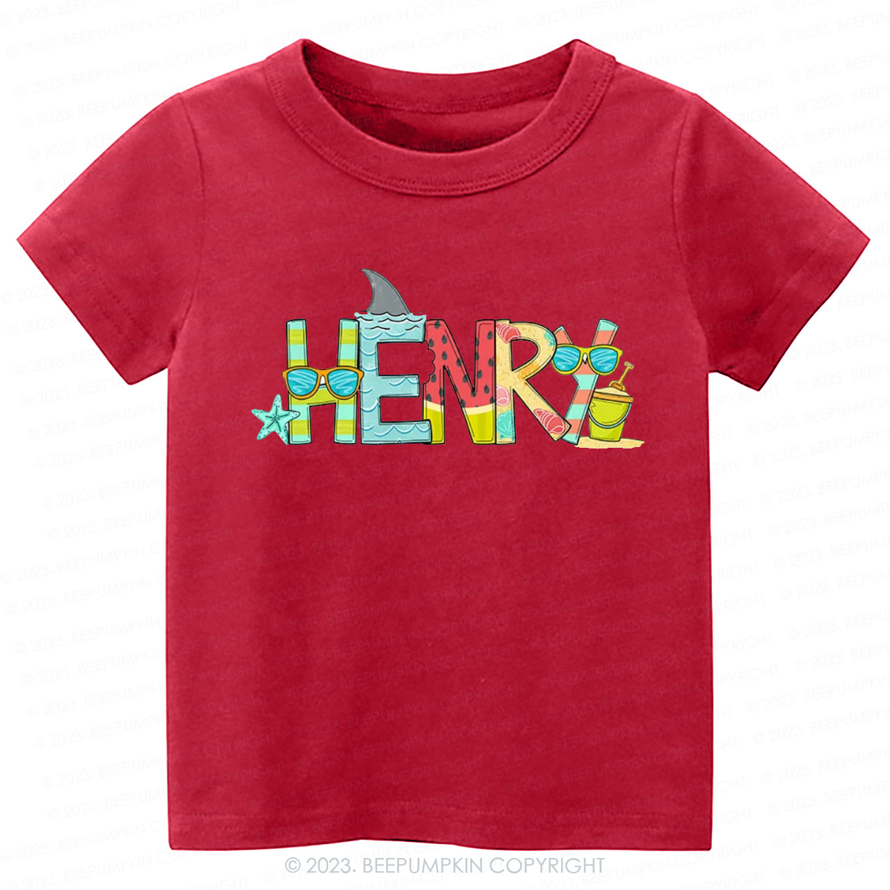Personalized Summer Kids Shirt