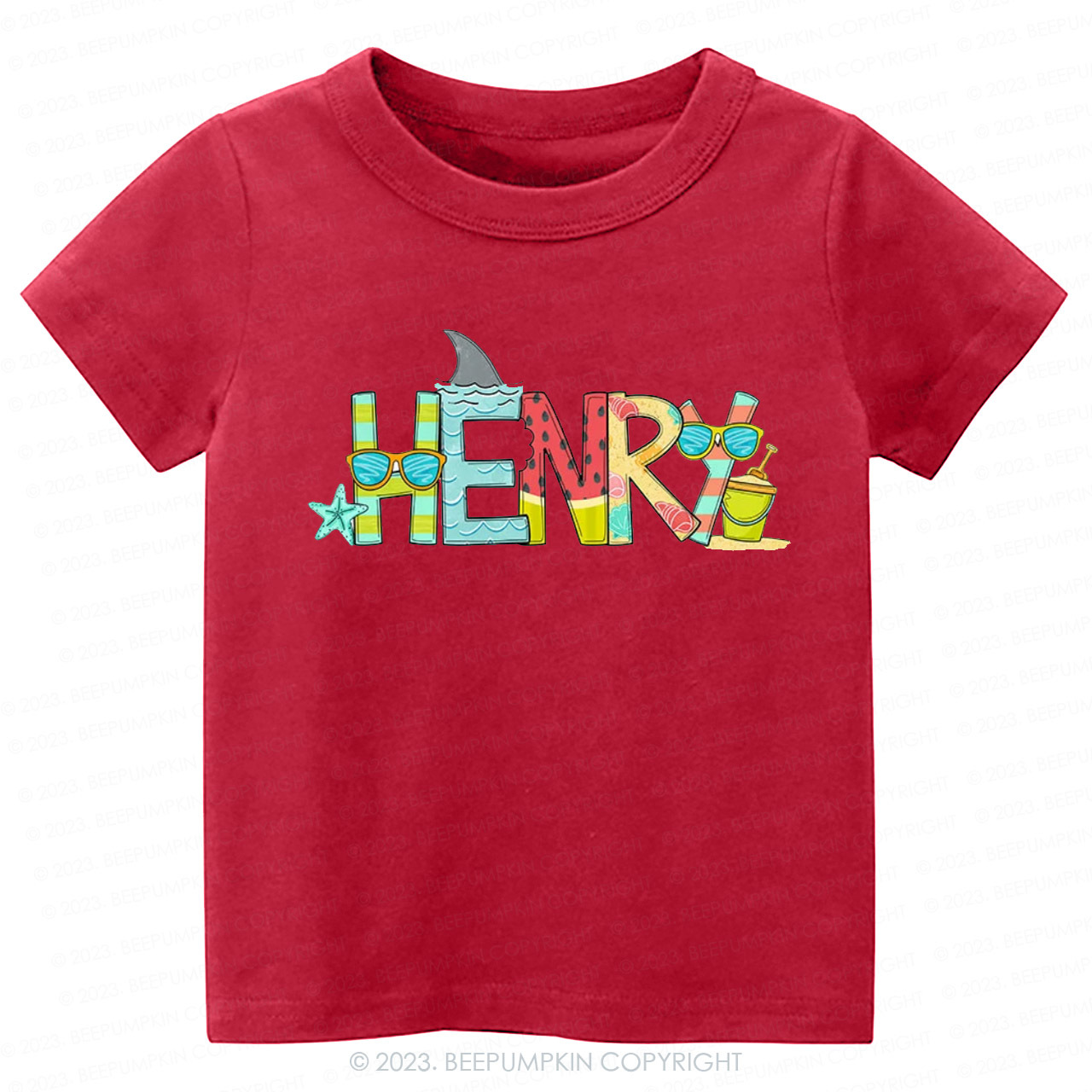Personalized Summer Kids Shirt
