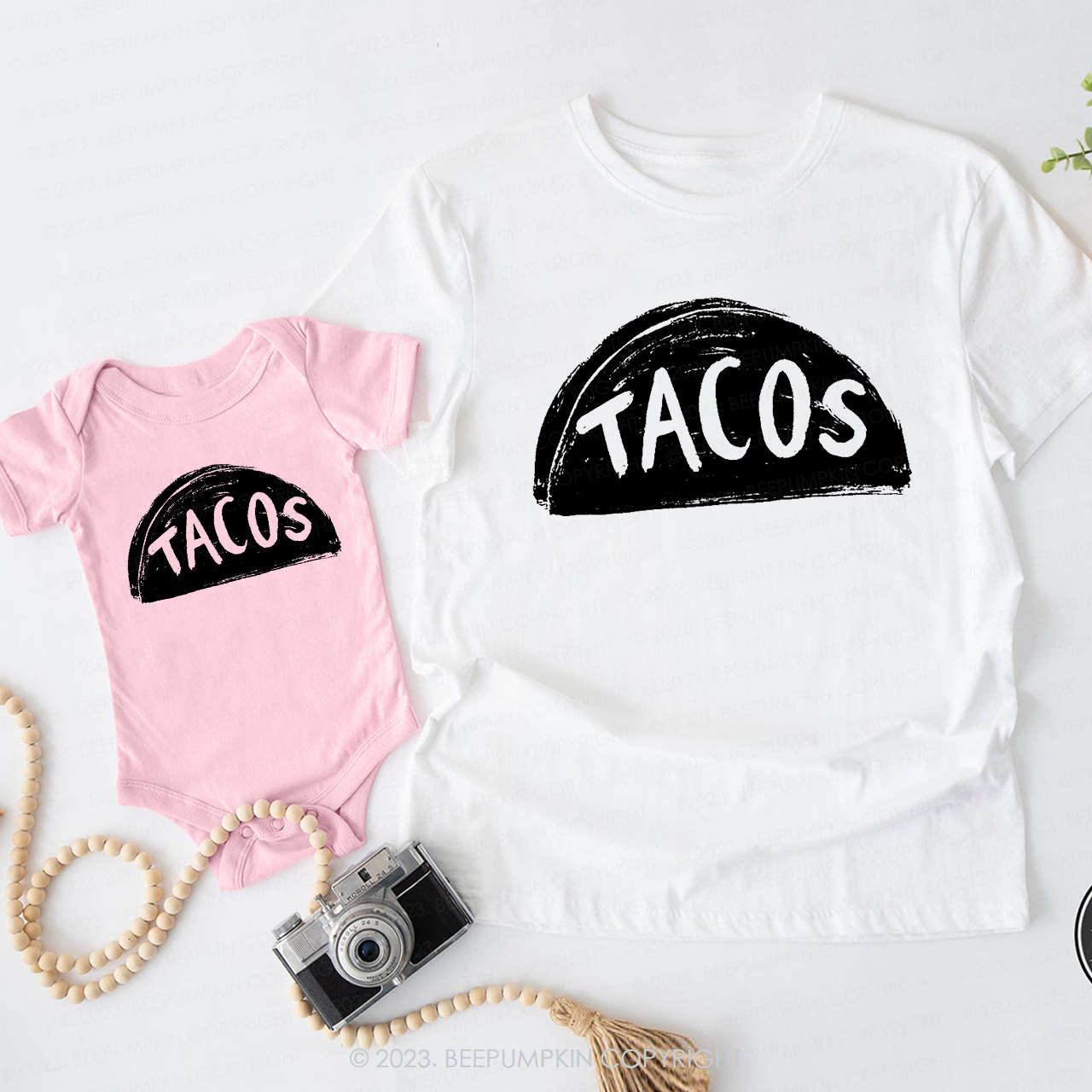 Daddy And Me Matching Taco Shirt