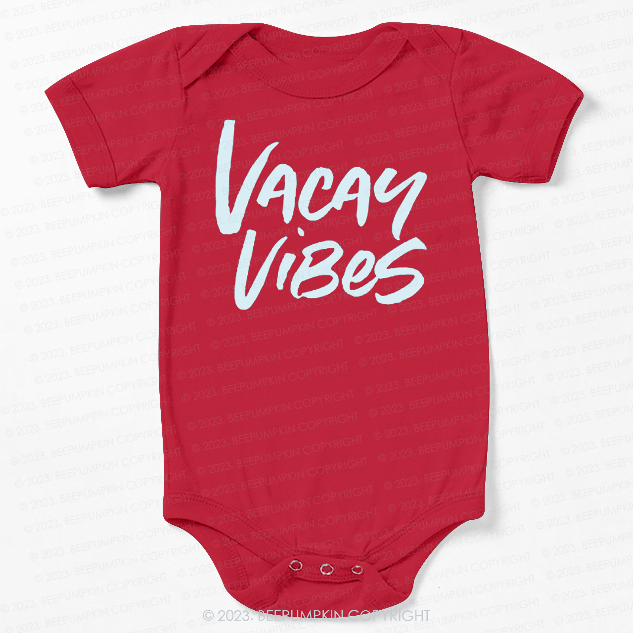 Vacay Vibes Neon Bodysuit For Baby
