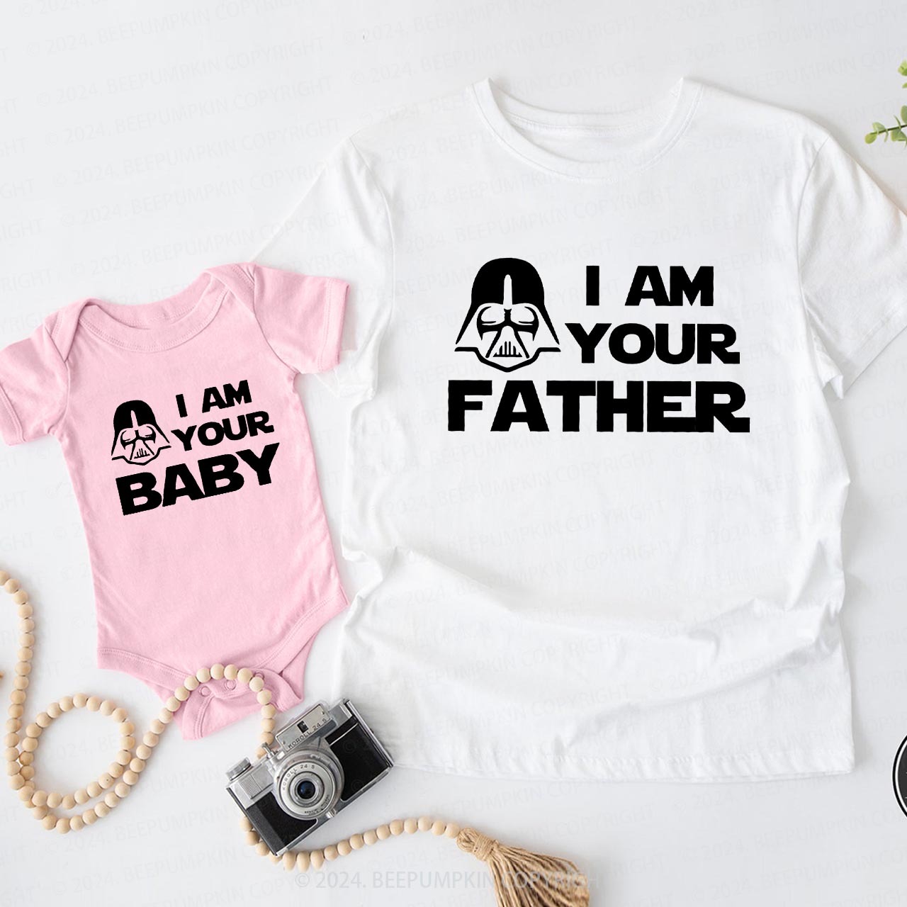 I Am Your Baby Daddy And Me Matching Shirt