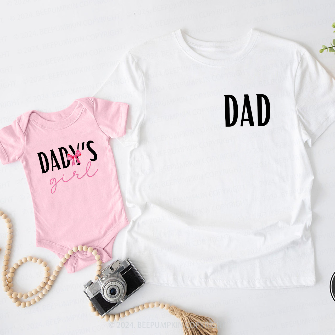 Cute Daddy And Me Matching Shirt