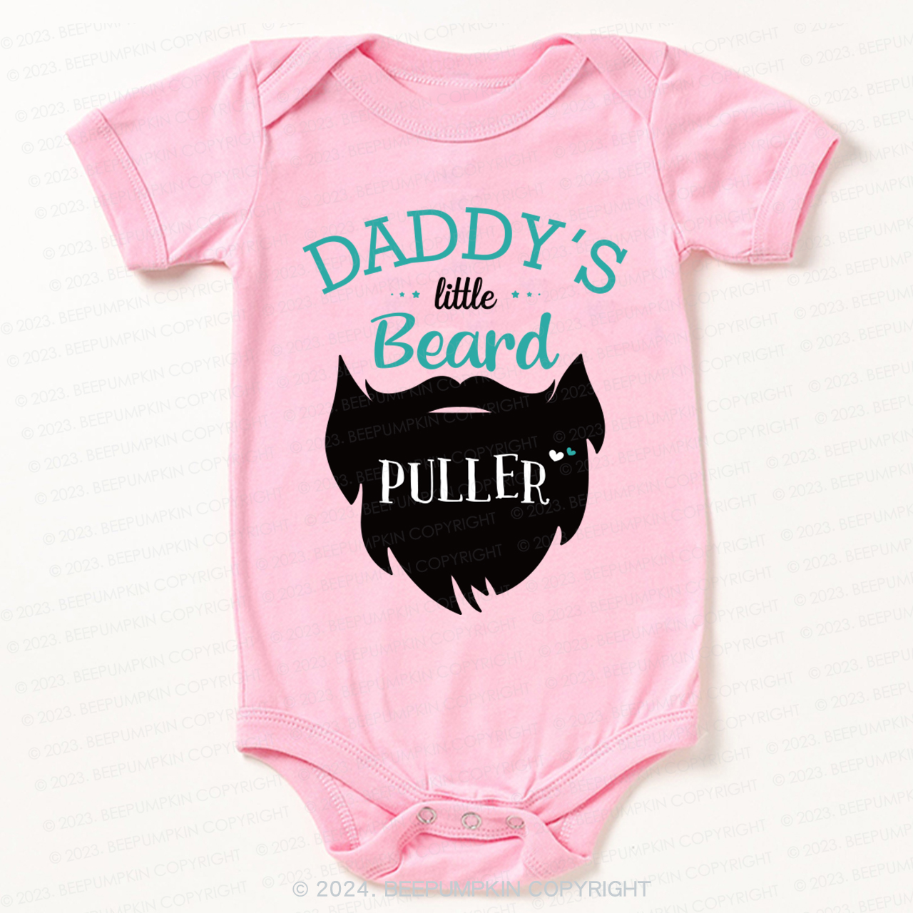 Personalized Beard Bodysuit For Baby 