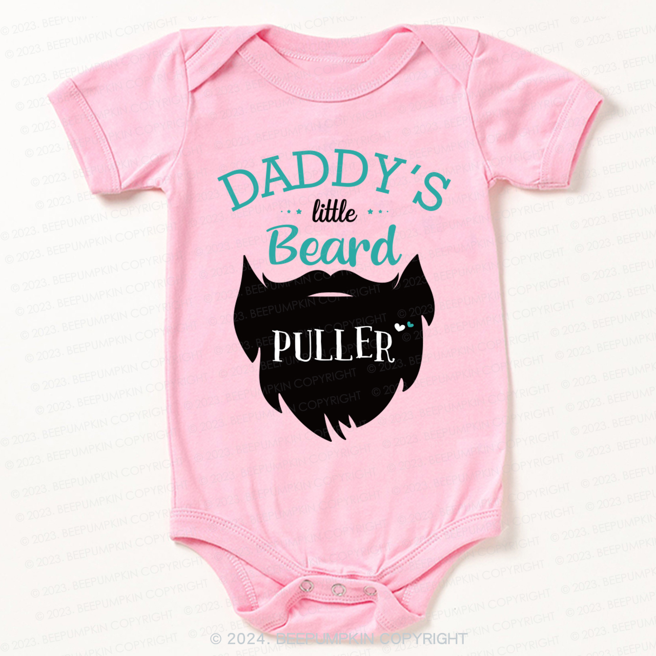 Personalized Beard Bodysuit For Baby 