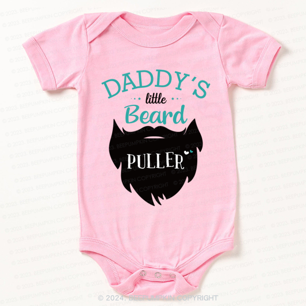 Personalized Beard Bodysuit For Baby 