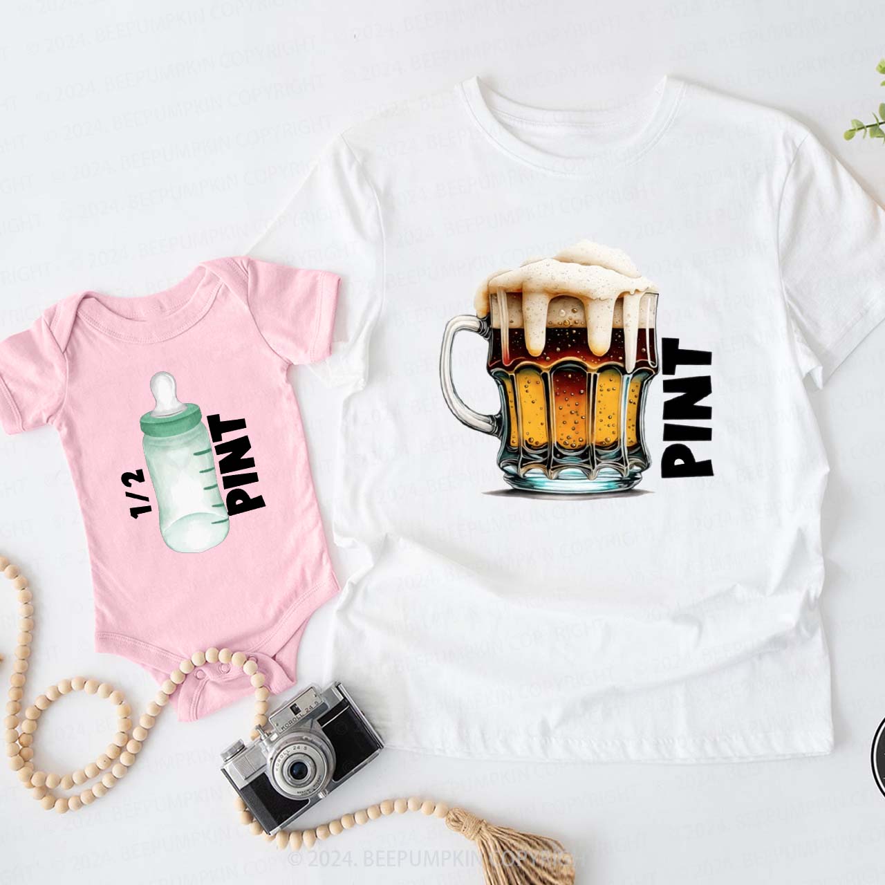 Pint Half Pint Daddy And Me Matching Shirt