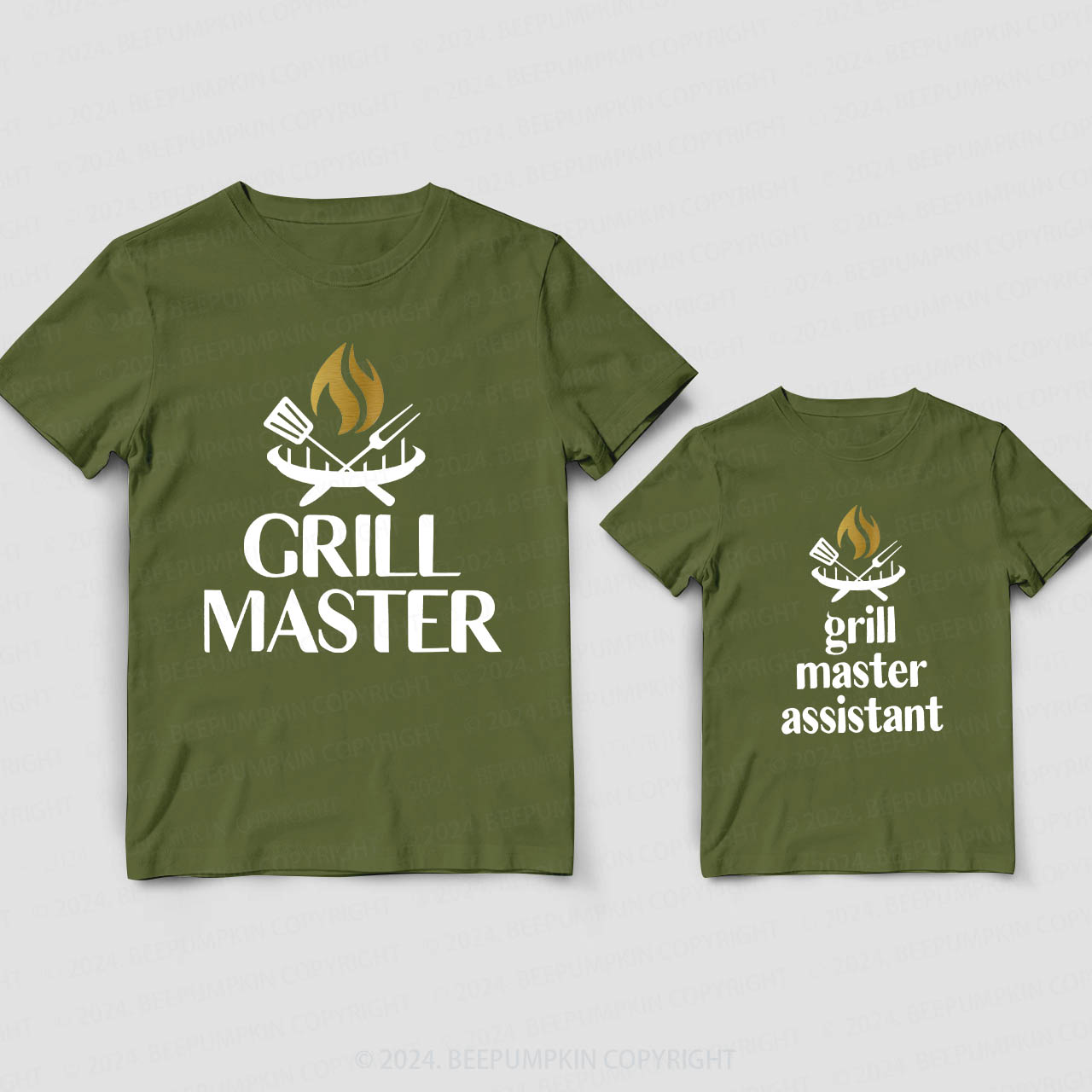 Grill Master Daddy And Me Matching Shirt