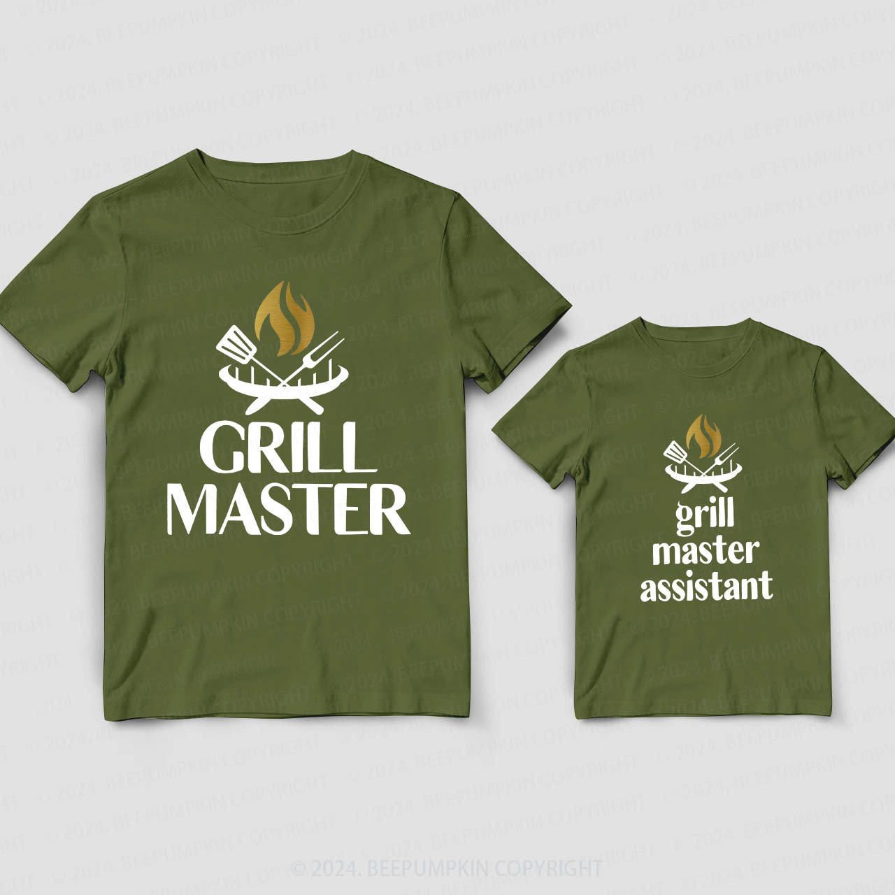 Grill Master Daddy And Me Matching Shirt
